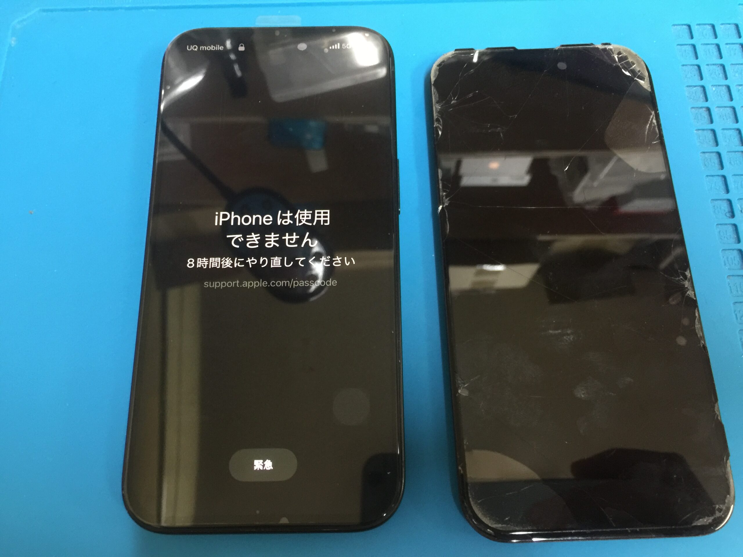 iPhoneは使用できません。になる原因とは？画面故障によるタッチ誤作動